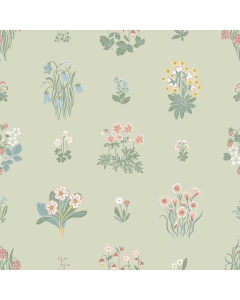 Bilde av Tapet Österlen Ängsflora 6950