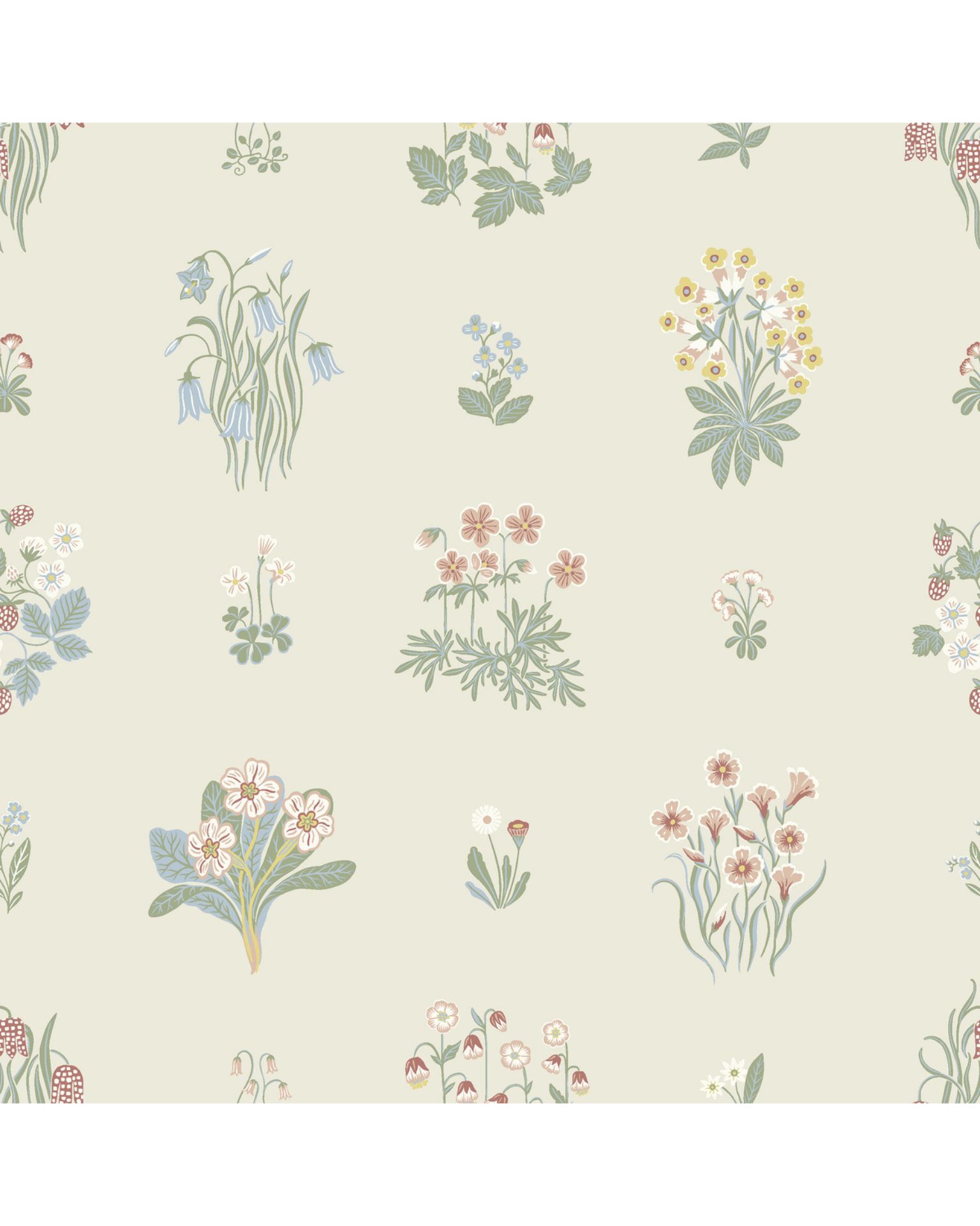 Bilde av Tapet Österlen Ängsflora 6951