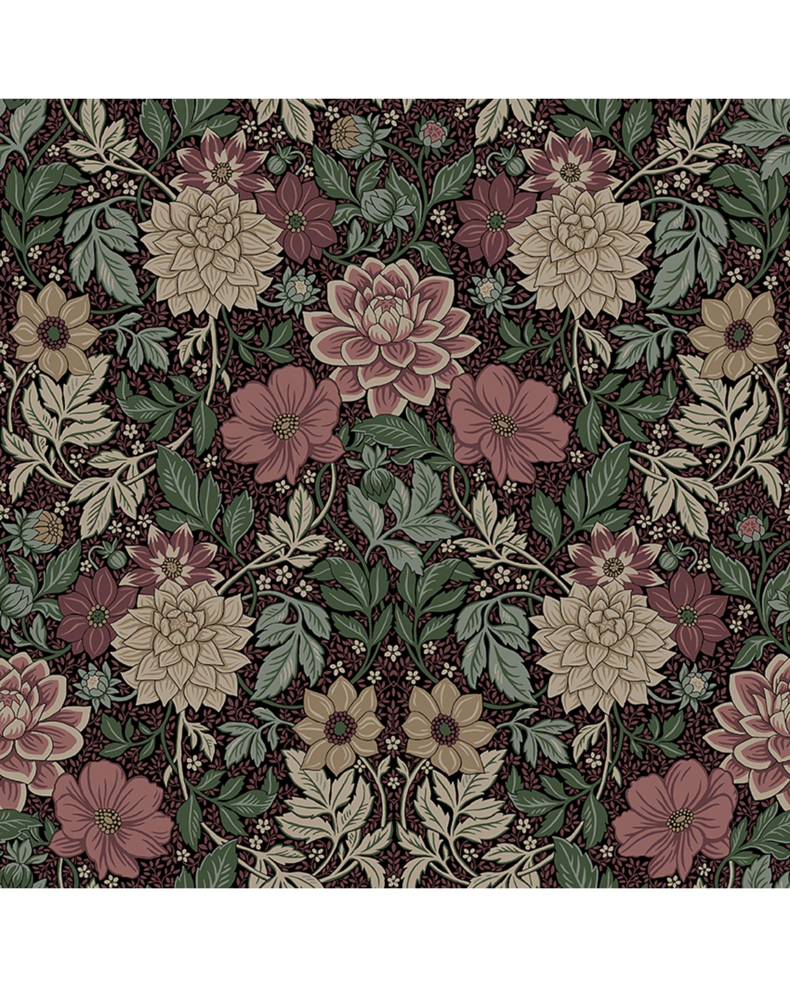 Bilde av Tapet Falsterbo III Dahlia Garden 7694