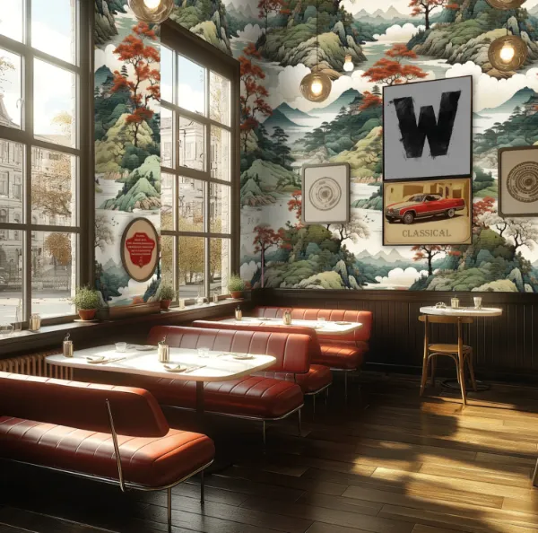 Bilde av Tapet Hot Spots 79015-4 Panel