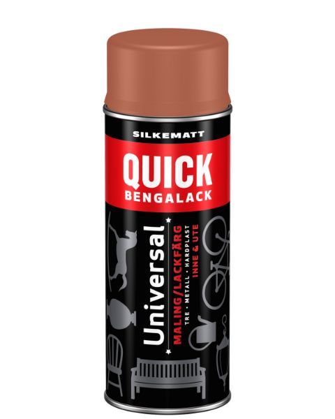 Bilde av Quick Spray Rød Terracotta Silkematt 400ml