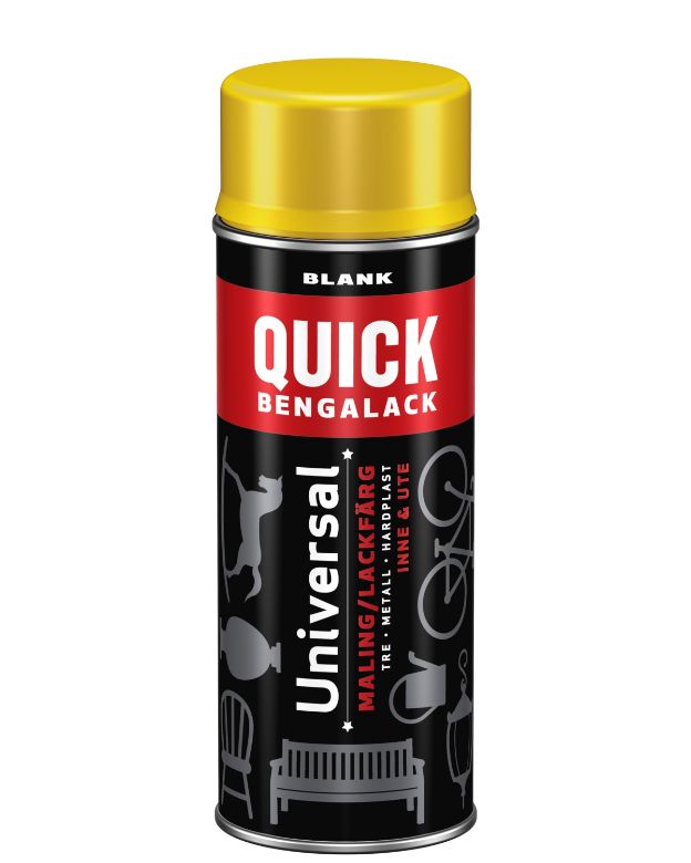 Bilde av Quick Spray Signalgul Blank 400ml
