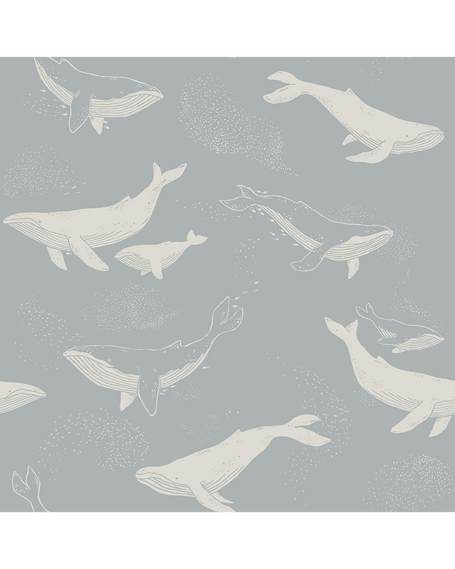 Bilde av Prøve Fibertapet Whales S6942