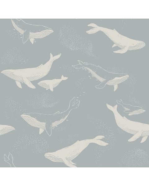 Bilde av Prøve Fibertapet Whales S6942