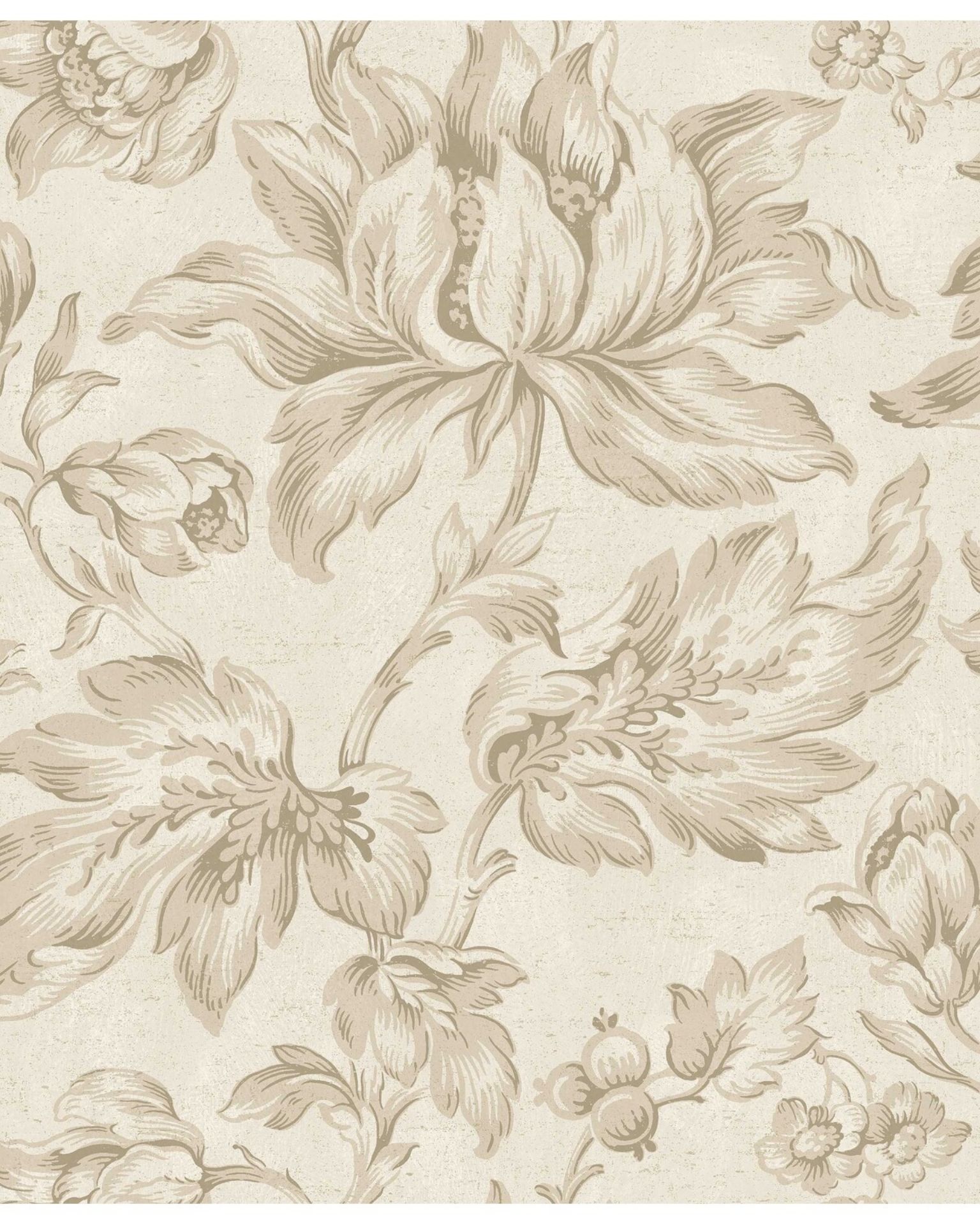 Bilde av Prøve Fibertapet Flowers 9156