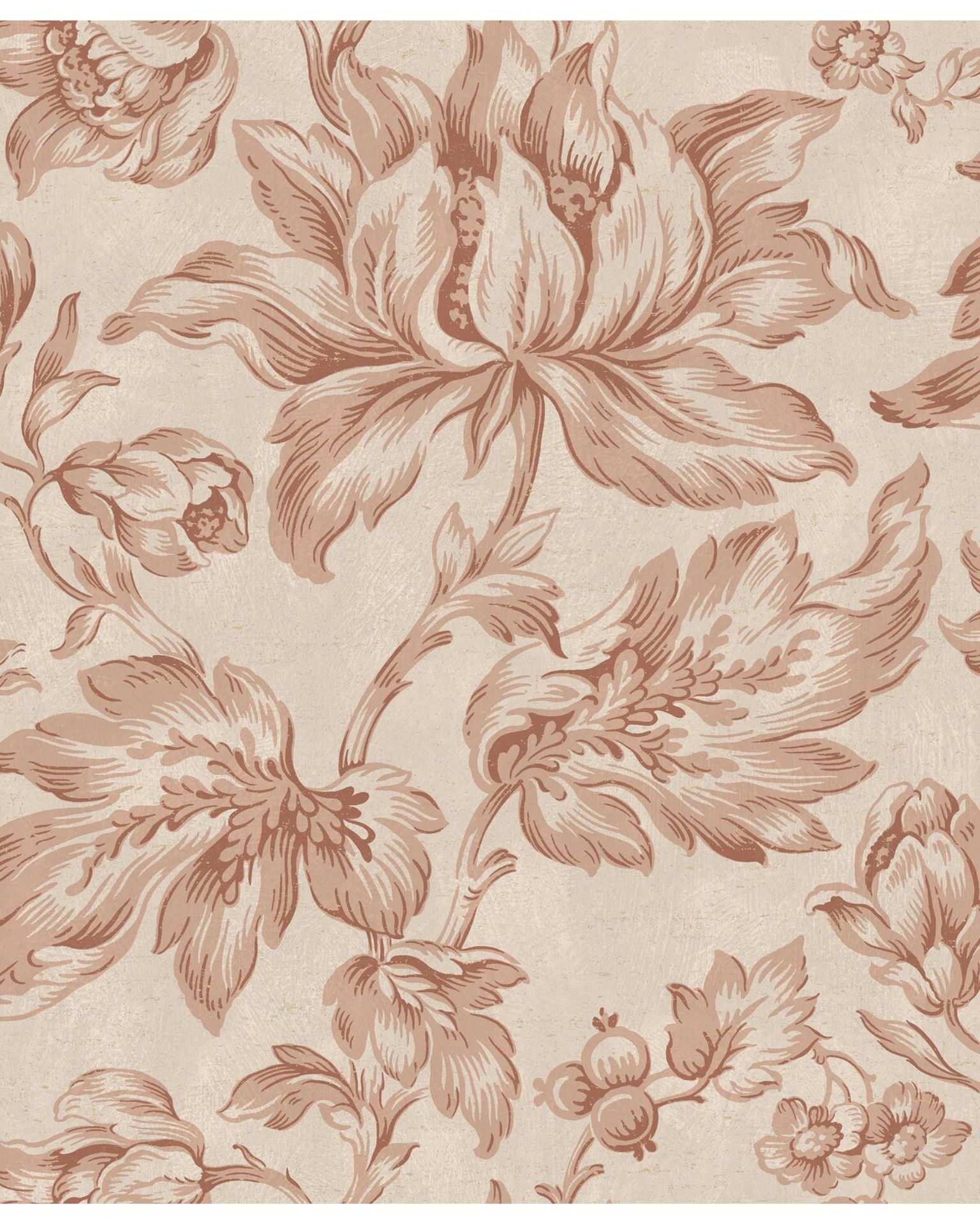 Bilde av Prøve Fibertapet Flowers 9157