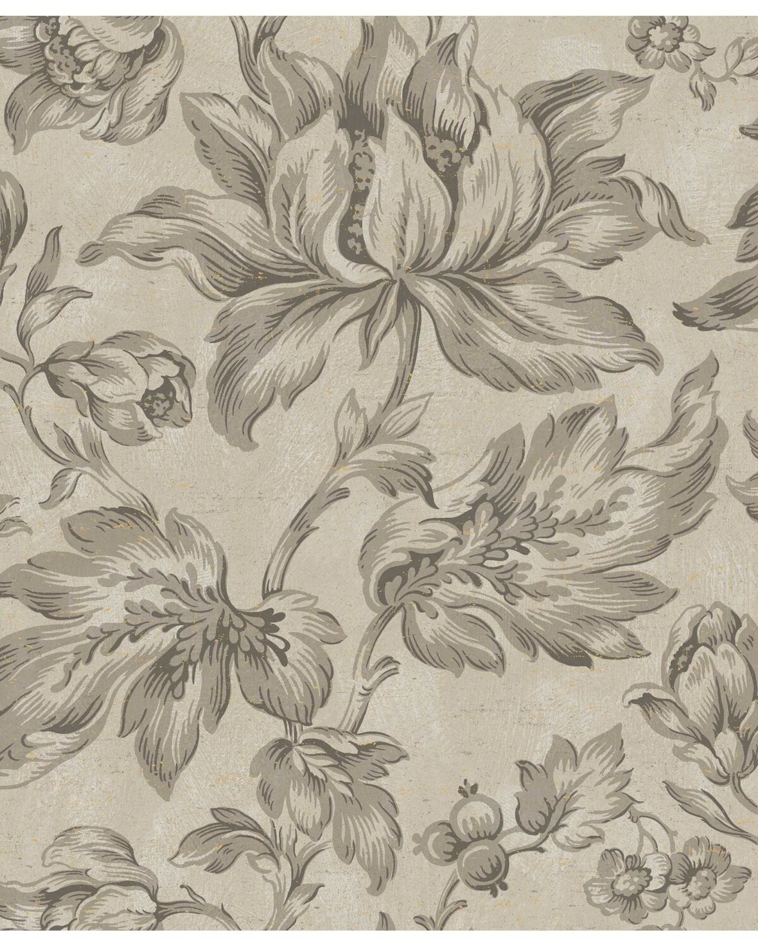 Bilde av Prøve Fibertapet Flowers 9158