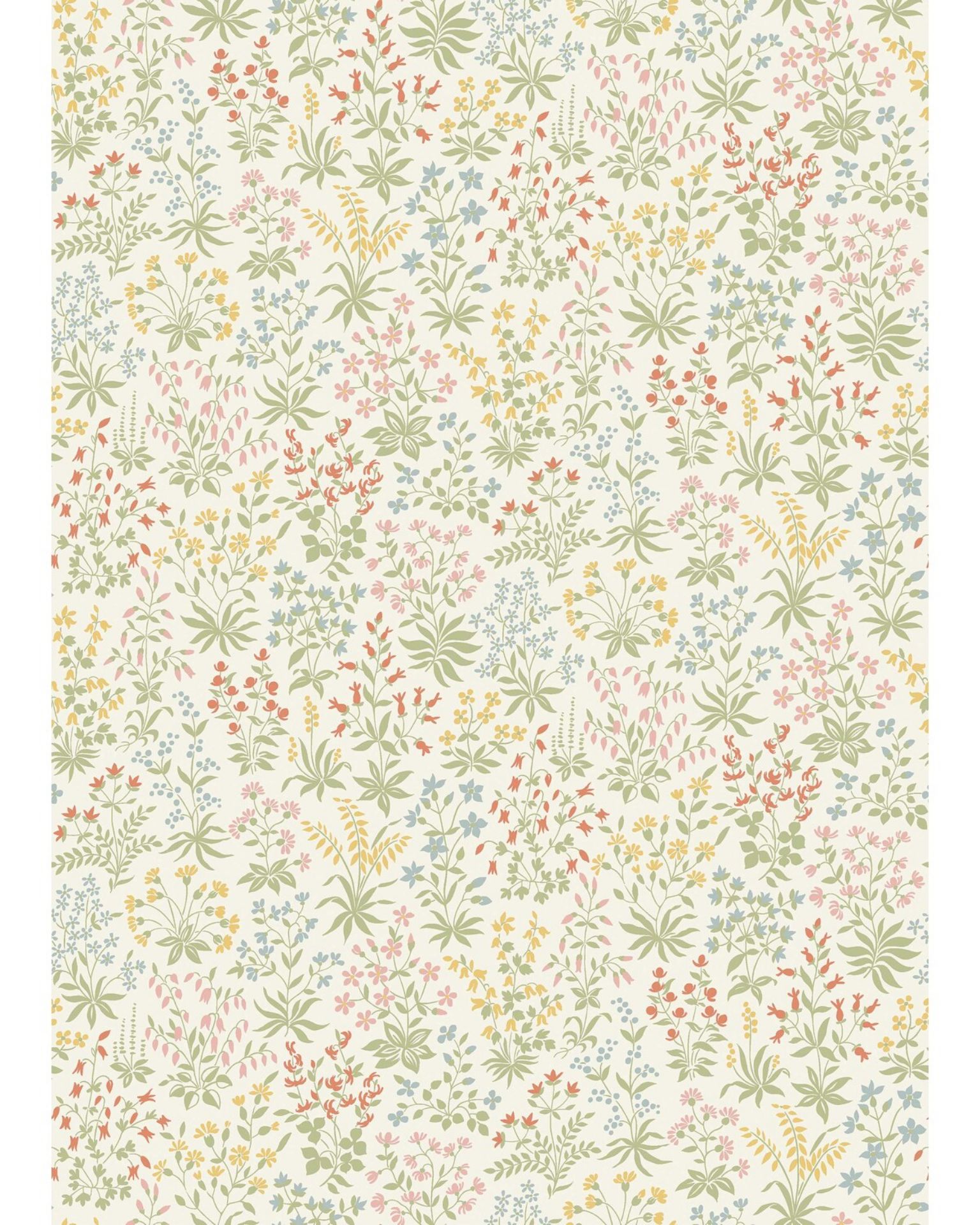 Bilde av Prøve Fibertapet Flowers 9159