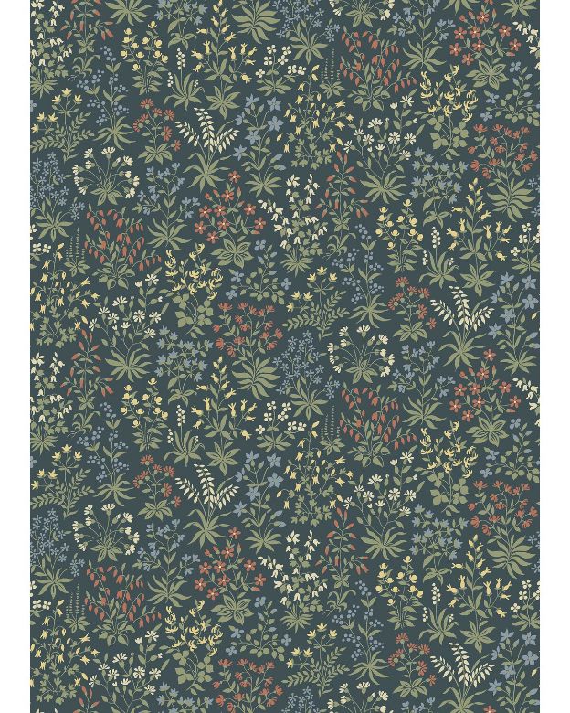 Bilde av Tapetprøve Fibertapet Flowers 9161