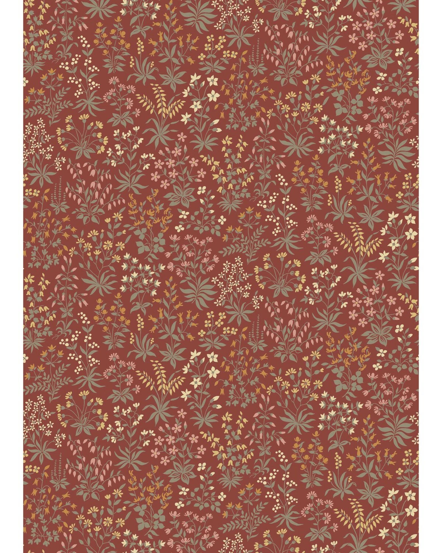 Bilde av Prøve Fibertapet Flowers 9162