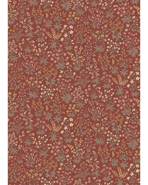 Bilde av Tapetprøve Fibertapet Flowers 9162