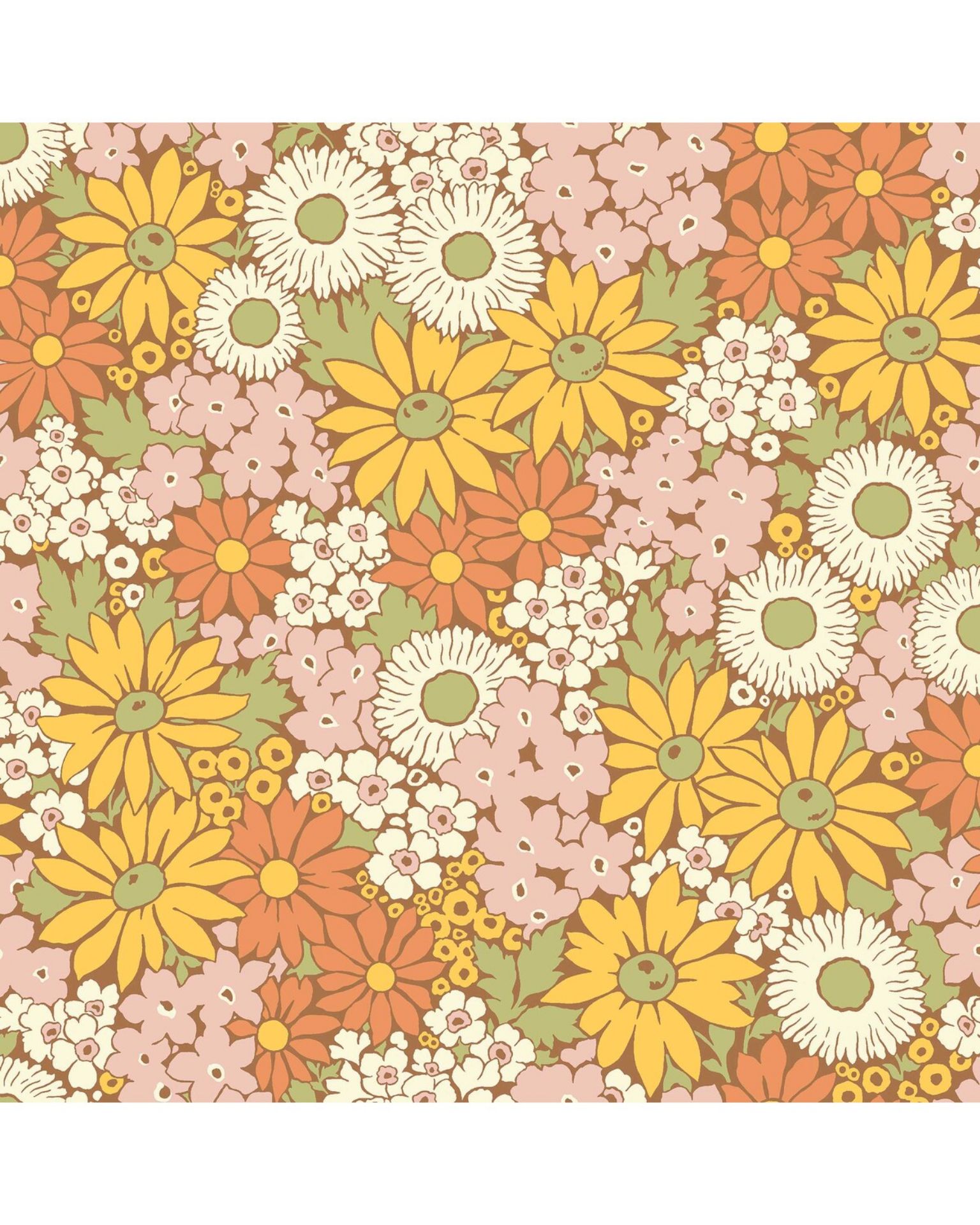 Bilde av Prøve Fibertapet Flowers 9169