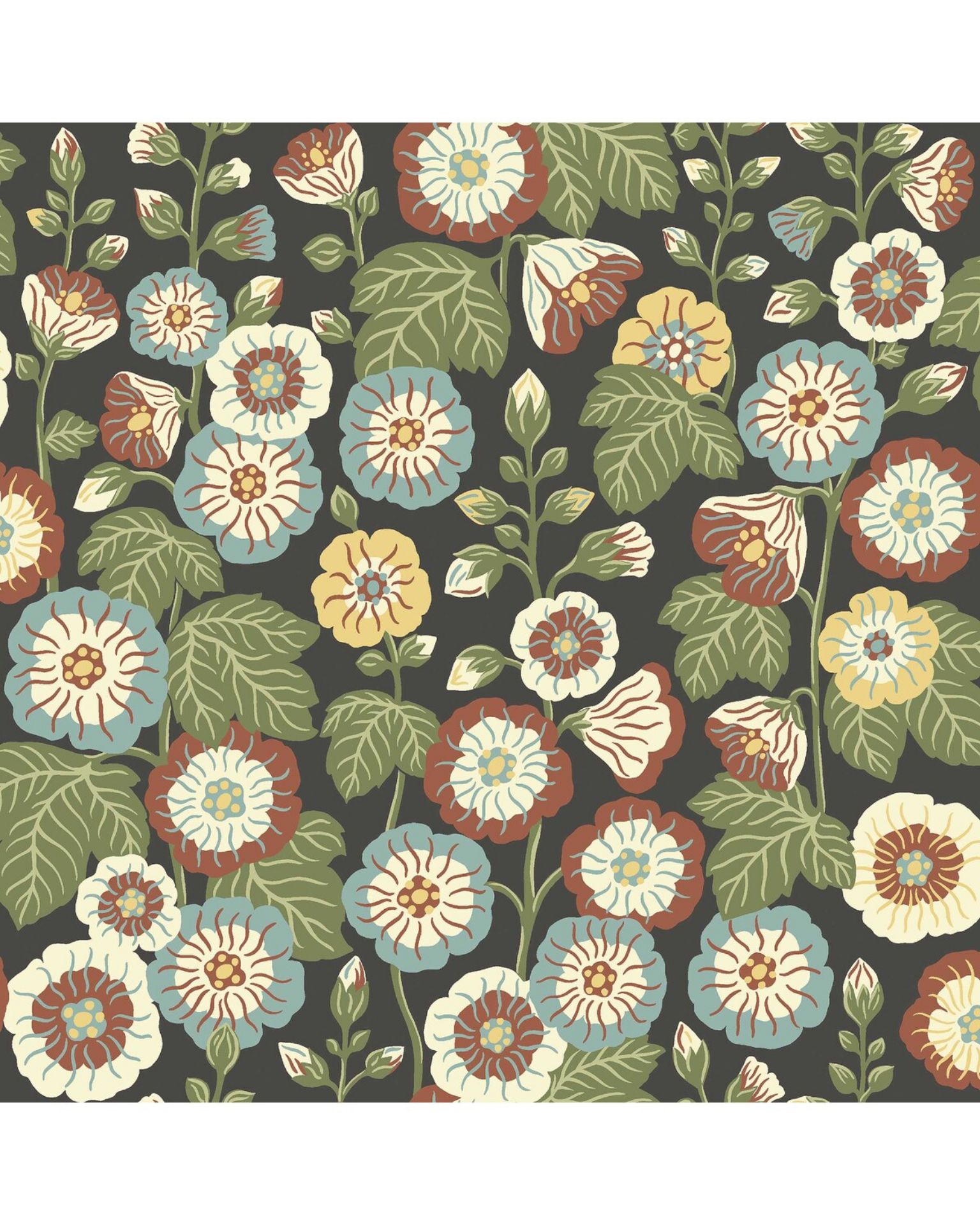 Bilde av Prøve Fibertapet Flowers 9173