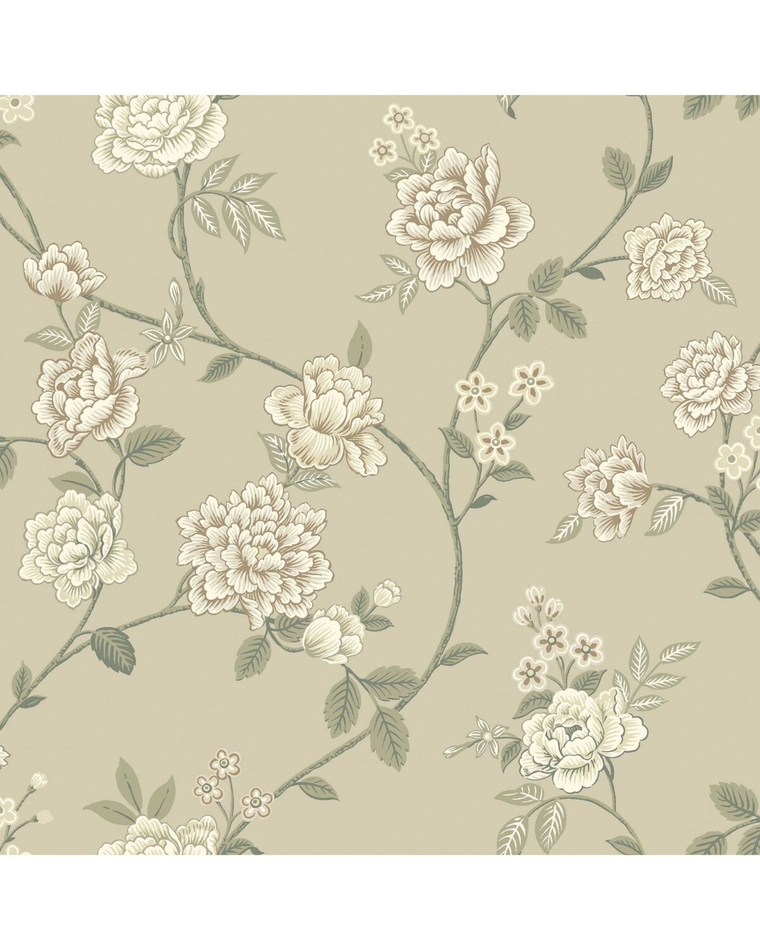Bilde av Prøve Fibertapet Flowers 9175