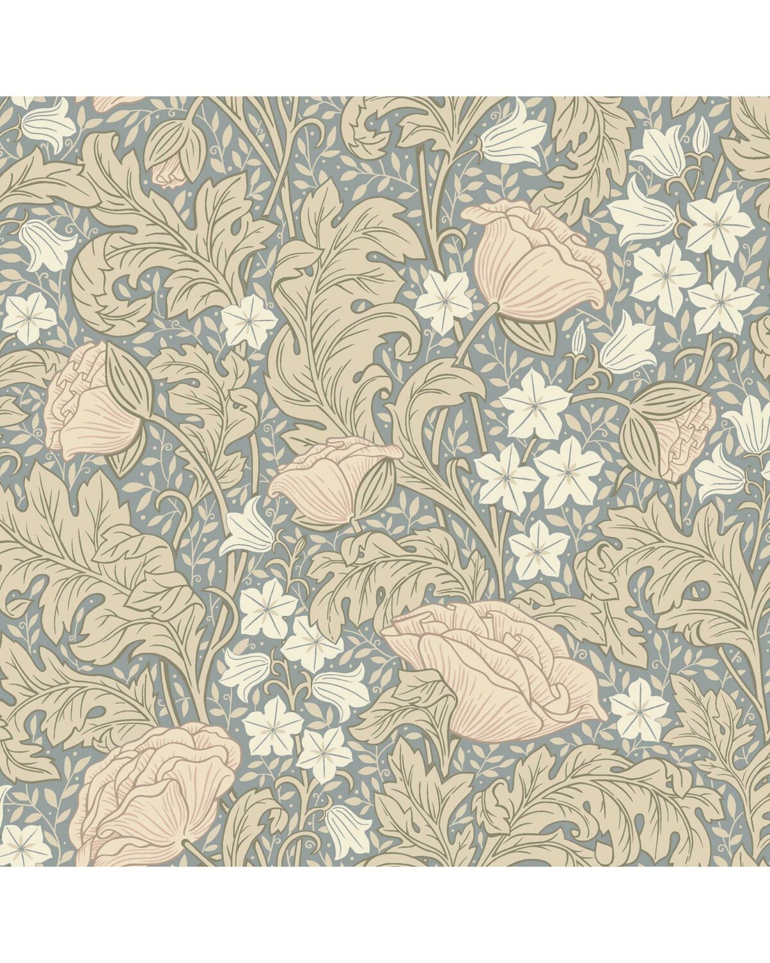 Bilde av Prøve Fibertapet Flowers 9177