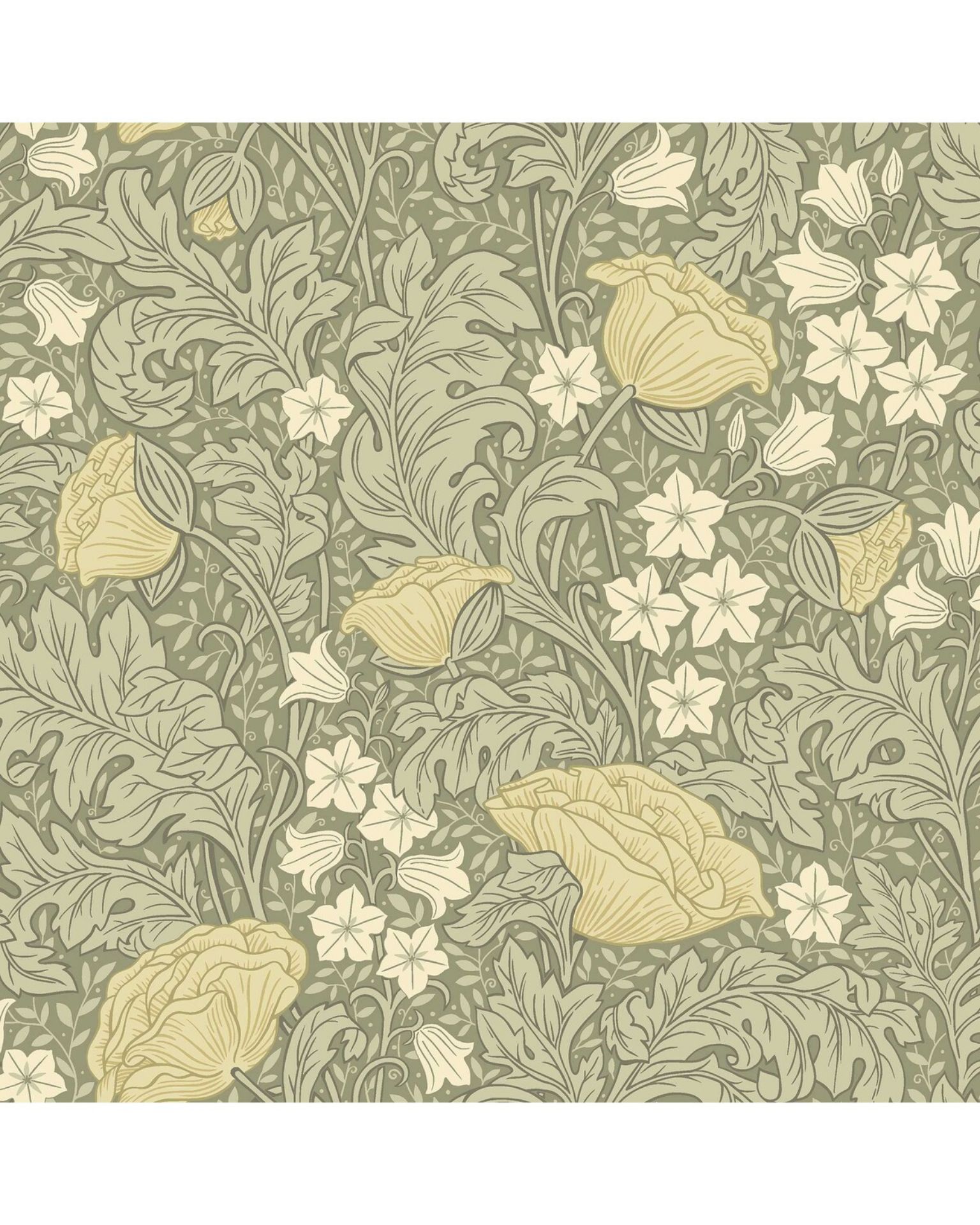 Bilde av Prøve Fibertapet Flowers 9178