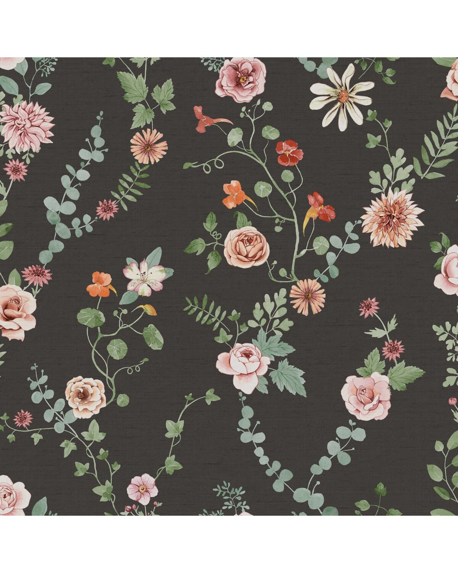 Bilde av Prøve Fibertapet Flowers 9182