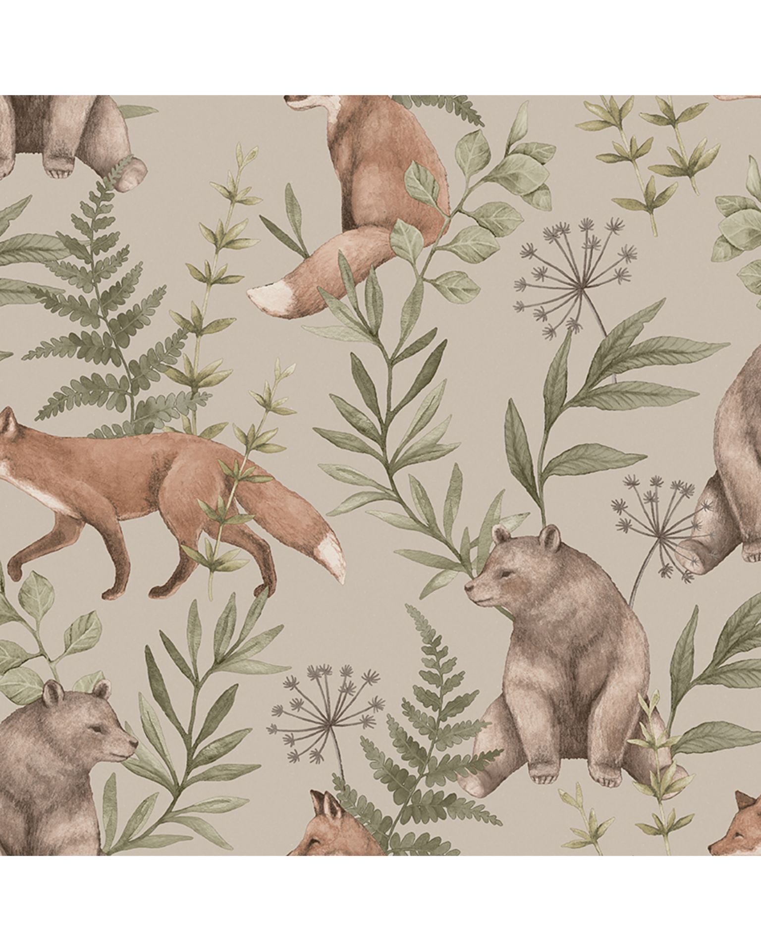 Bilde av Prøve Fibertapet Wild Forest S6921