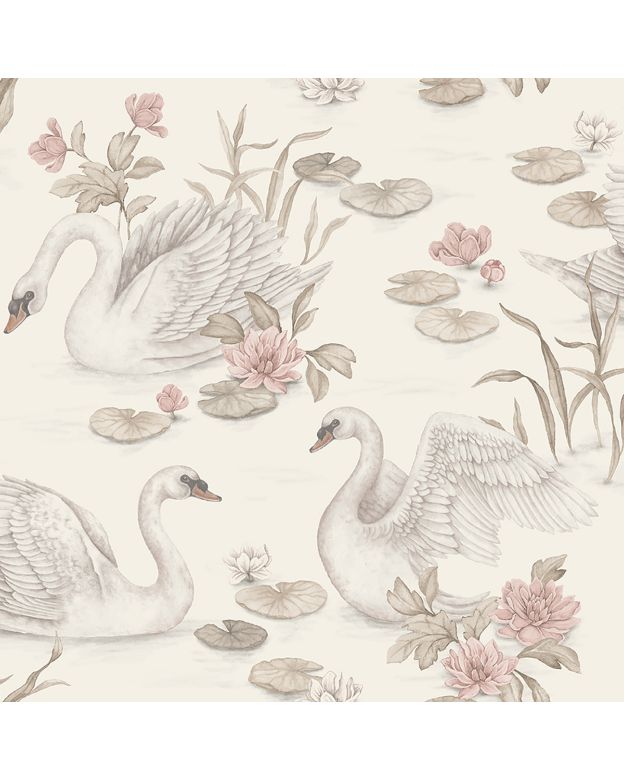 Bilde av Tapetprøve Fibertapet Lily Swan S6924