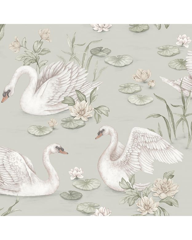 Bilde av Tapetprøve Fibertapet Lily Swan S6925
