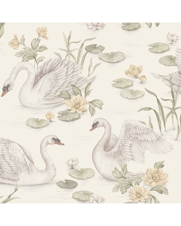 Bilde av Tapetprøve Fibertapet Lily Swan S6926