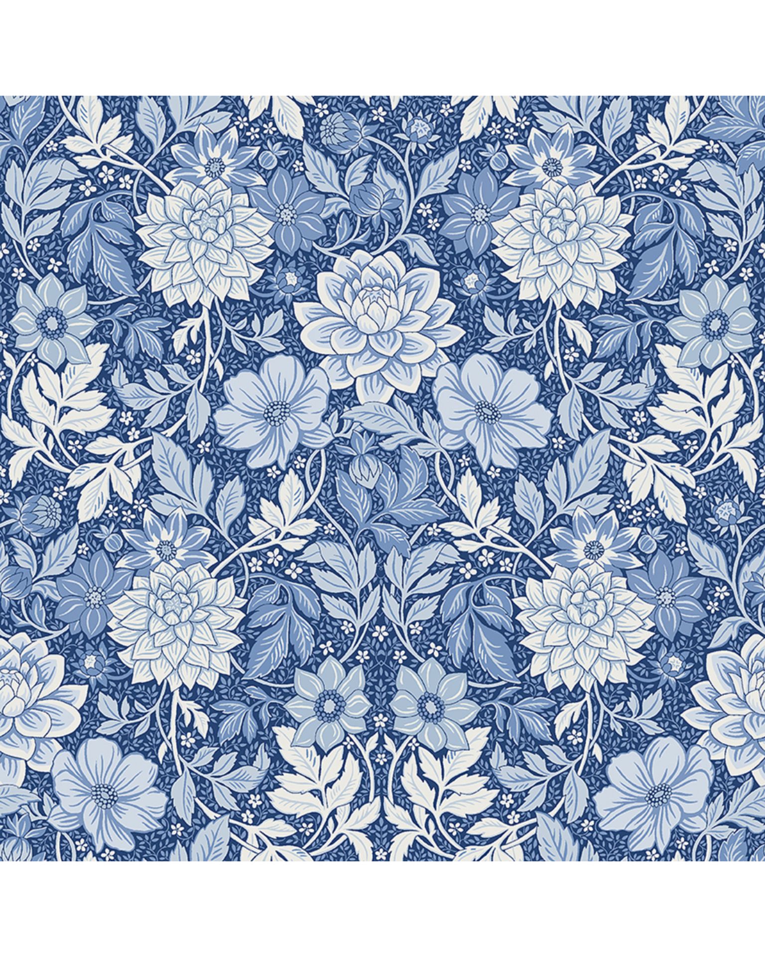 Bilde av Prøve Fibertapet Blue & White S6141