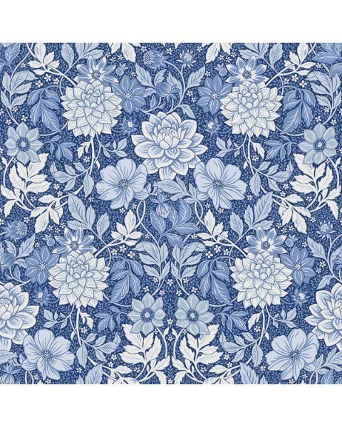 Bilde av Prøve Fibertapet Blue & White S6141