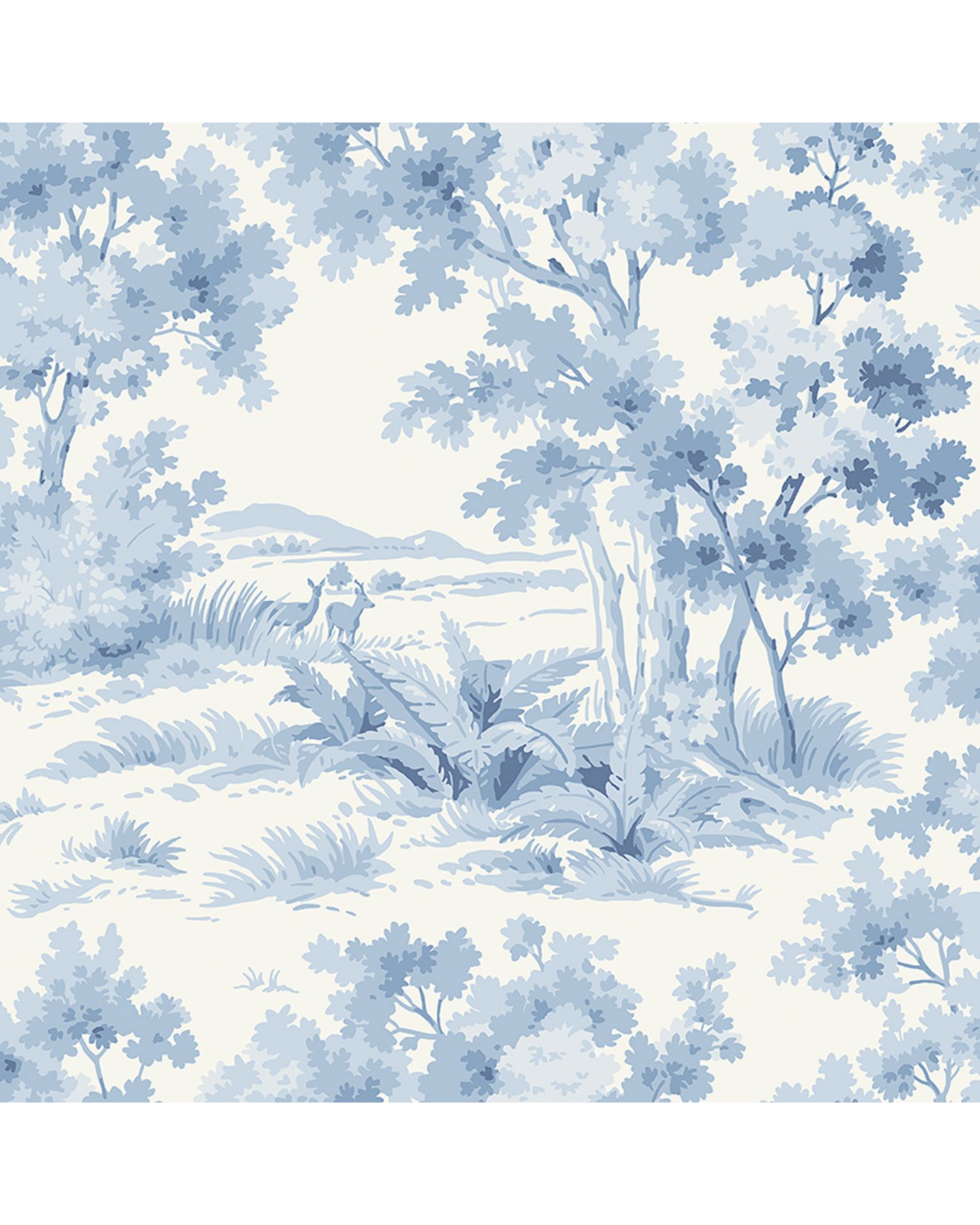 Bilde av Prøve Fibertapet Blue & White S6142