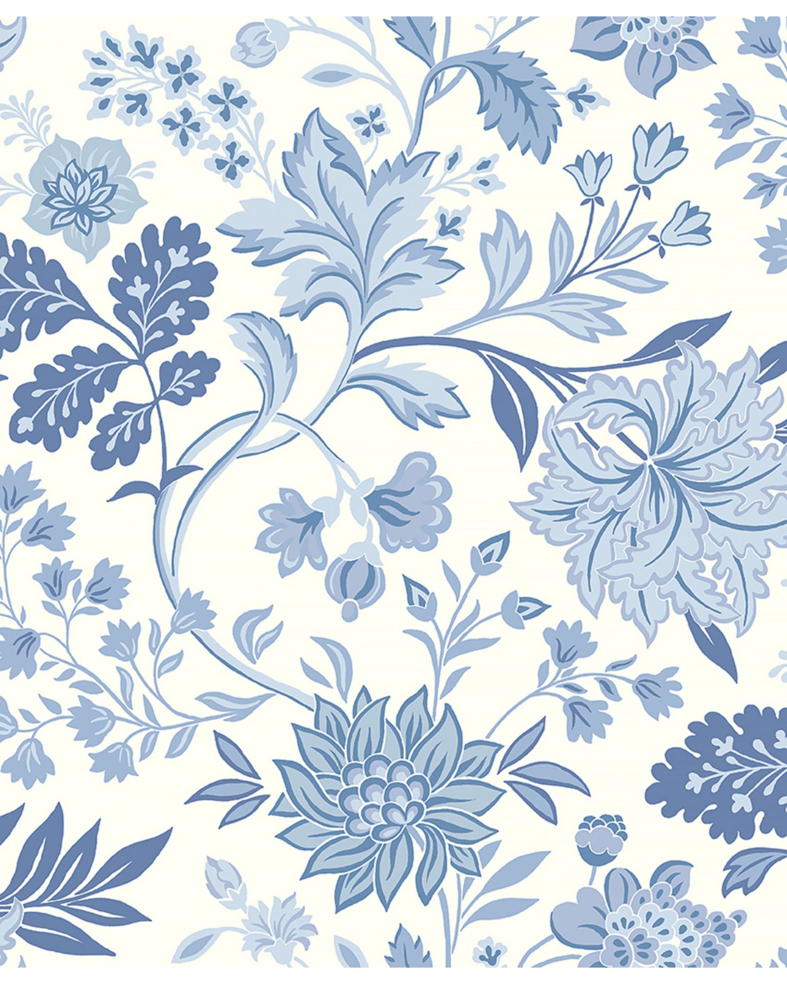 Bilde av Prøve Fibertapet Blue & White S6144