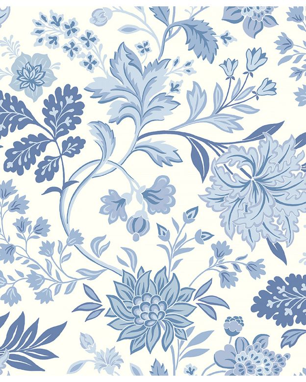 Bilde av Tapetprøve Fibertapet Blue & White S6144