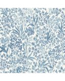 Bilde av Tapetprøve Fibertapet Blue & White S6145
