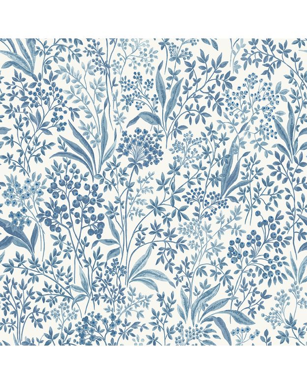Bilde av Tapetprøve Fibertapet Blue & White S6145