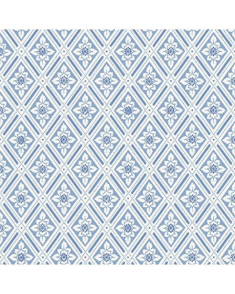 Bilde av Prøve Fibertapet Blue & White S6148
