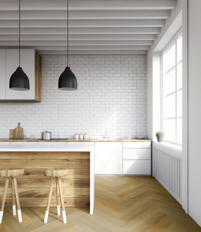 Bilde av Klikkvinyl Isocore Herringbone Albano Eik