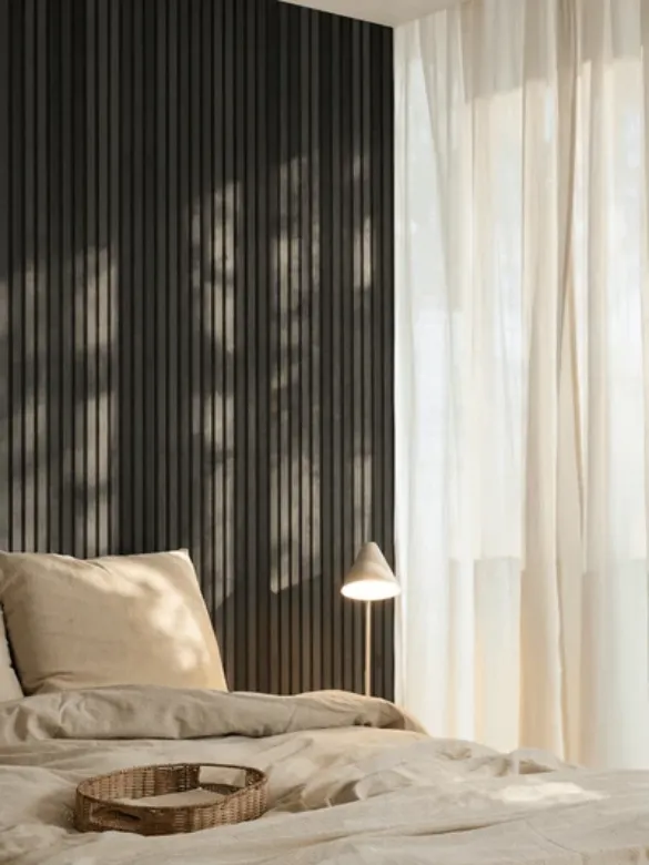 Bilde av Akustikkpanel 240cm Sort Ask Sort Filt