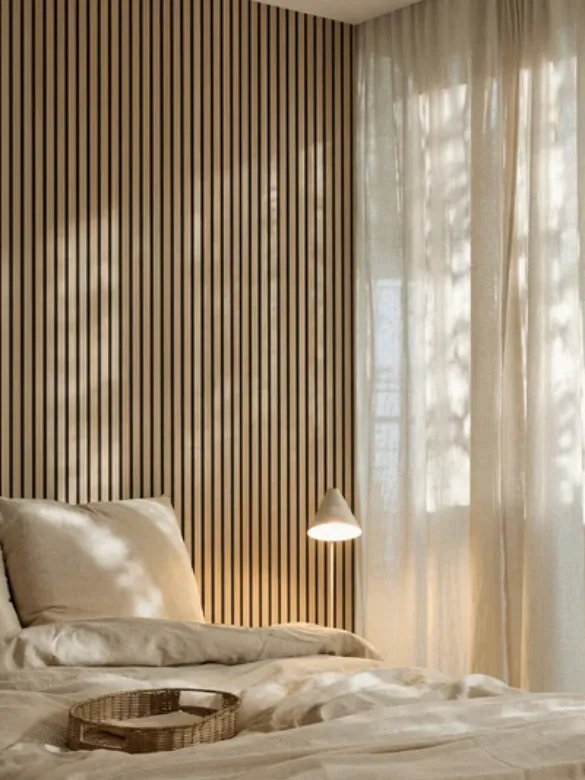 Bilde av Akustikkpanel 300cm Klassisk Eik Sort Filt
