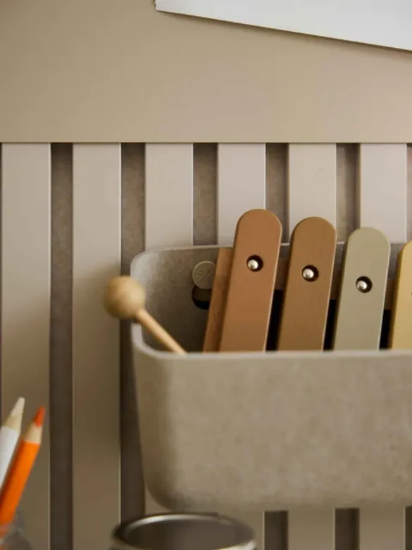Bilde av Dupps - beige - 7 stk + 1 verktøy