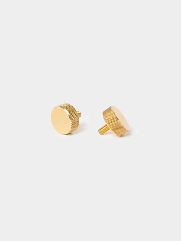 Bilde av Fingerskruer (2 stk) - M5x10 mm - messing