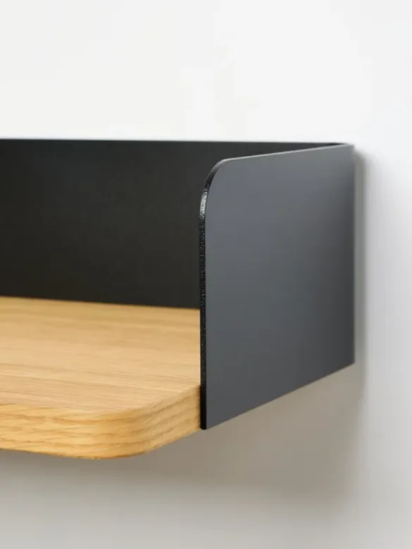 Bilde av Linn bokhylle - 399 x 200 x 90 mm - naturlig eik