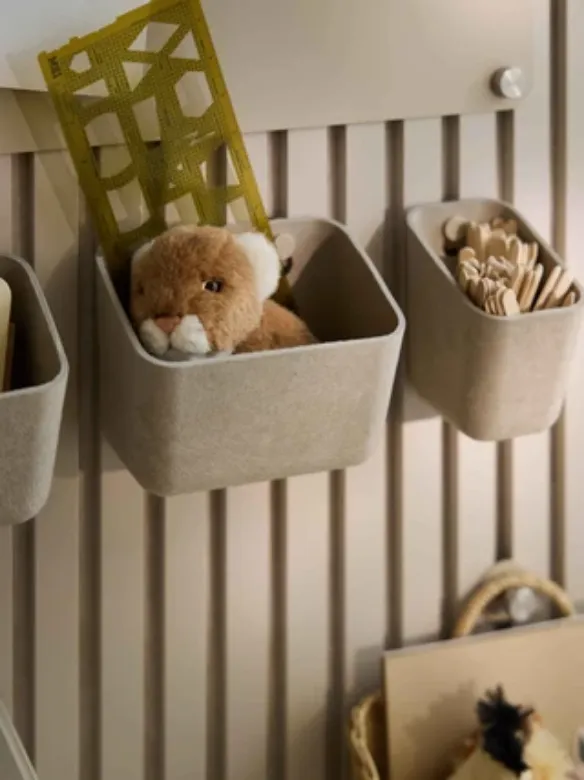Bilde av Luva filtbeholder (sett) - beige