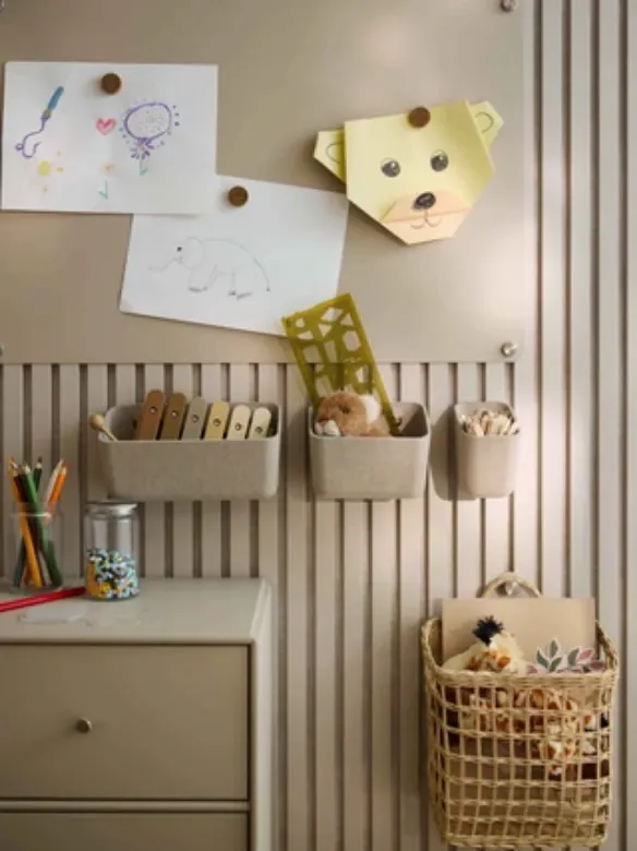 Bilde av Luva filtbeholder (sett) - beige