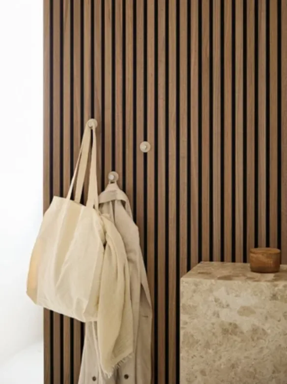 Bilde av Norr knagg X1 - beige/rustfritt stål