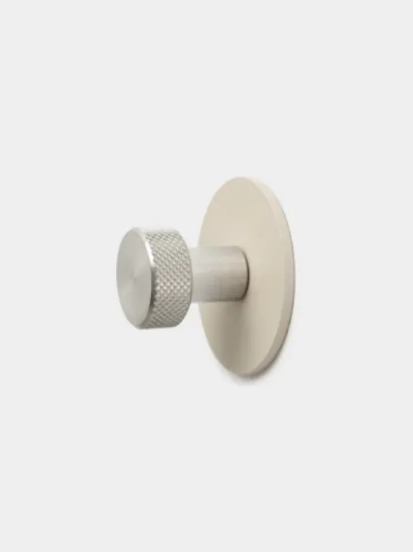 Bilde av Norr knagg X1 - beige/rustfritt stål