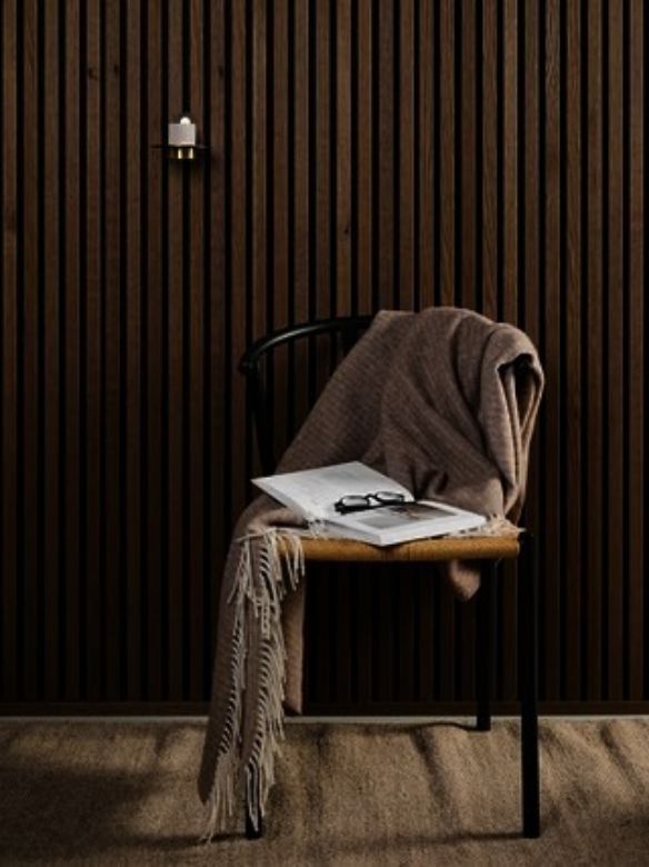 Bilde av Norr lysestake - sort/messing
