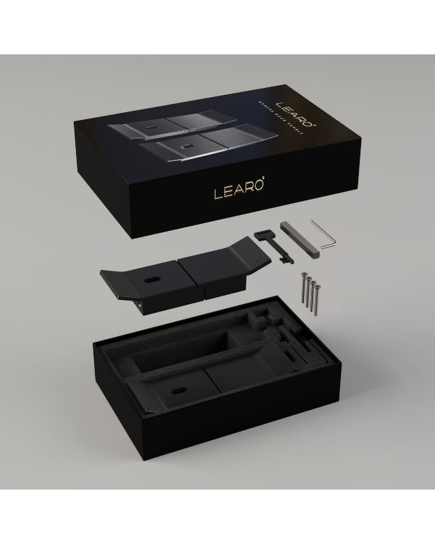 Bilde av Dørhåndtak - LEARO Home Black